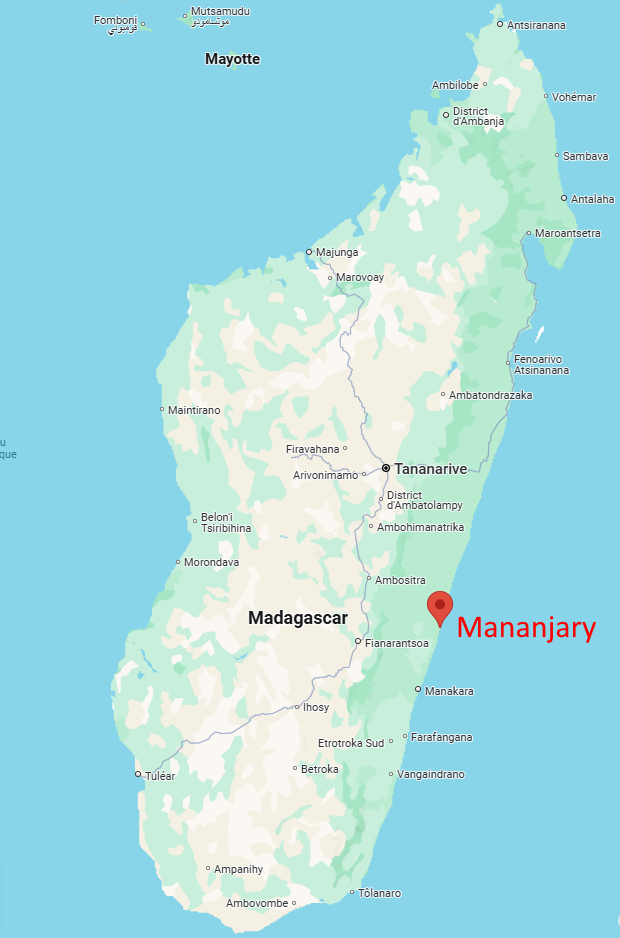Mananjary-localisation