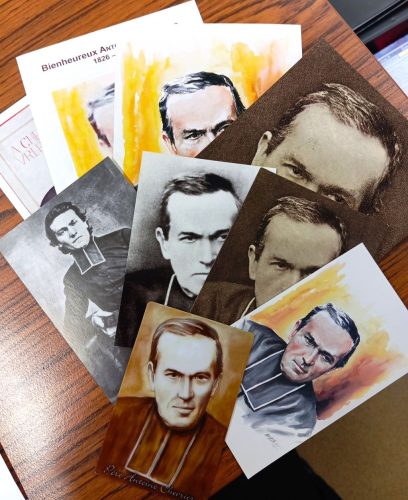 Différents modèles cartes pères chevrier