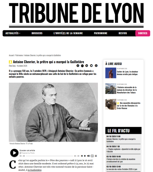 Tribune de Lyon-article web