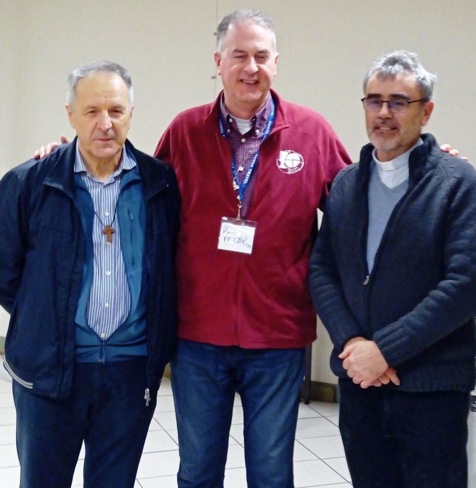 P. Armando Pasqualotto & Luc Lalire avec Fr. John Thomas Lane