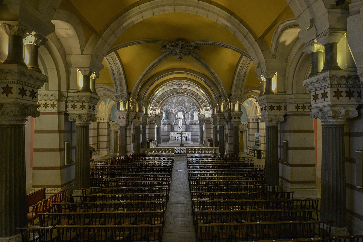 Expo Mgr Alfred ANCEL à la Crypte de Fourvière