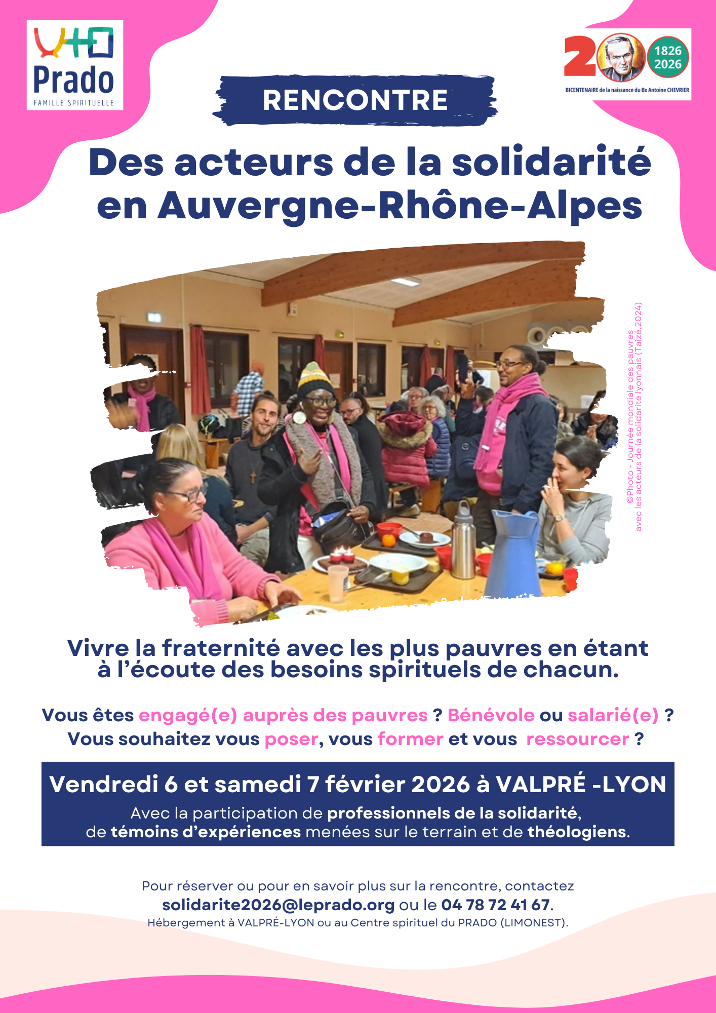 Rencontre « Vivre la Fraternité avec les plus pauvres en étant à l’écoute des besoins spirituels de chacun »